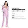 100% Pure Cashmere Lounge Pajamas Sets for Women - Long Sleeve, Classic Style, Lightweight, Soft and Warm
