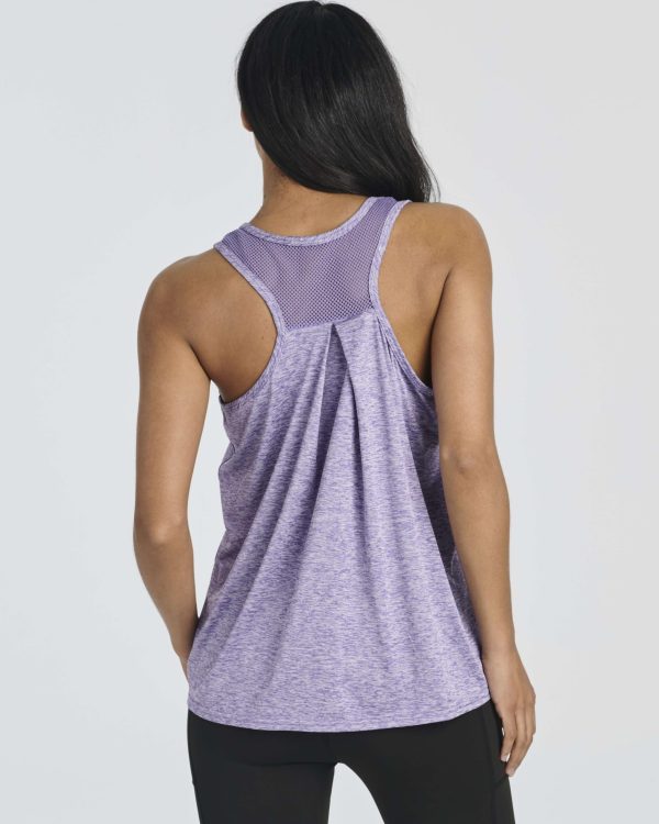 5 Pack: Women's Racerback Workout Tank Top Mesh Back Dry-Fit Sleeveless Running Gym (Available in Plus Size)