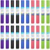 20 Pcs Yoga Mat Non Slip Exercise Workout Mat with Strap for Women Gym Fitness Home Supplies, 72 x 24 Inch