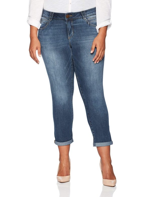 Women's Plus Size Ab Solution Crop