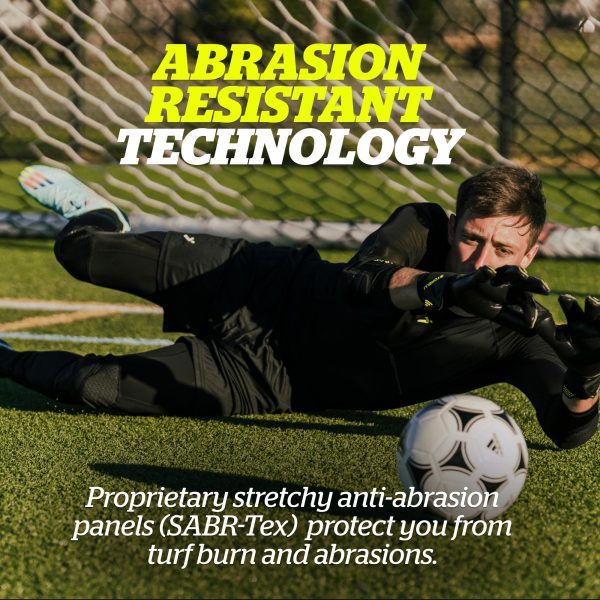 BodyShield Turf Burn Compression Pants 2, Soccer Base Layer with Shin Guard Pockets, Sports Accessories for Football, Baseball,