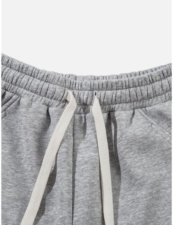 Wide Leg Sweatpants Womens Wrinkle Barrel Sweatpants Casual Athletic Baggy Lounge Pants