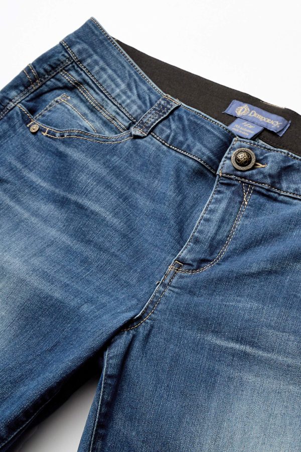 Women's Plus Size Ab Solution Straight Leg Jean