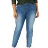 Women's Plus Size Ab Solution Straight Leg Jean